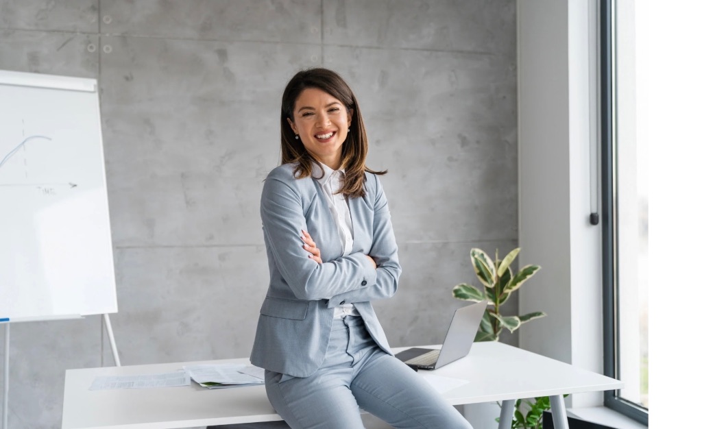 プロフェッショナルな女性起業家