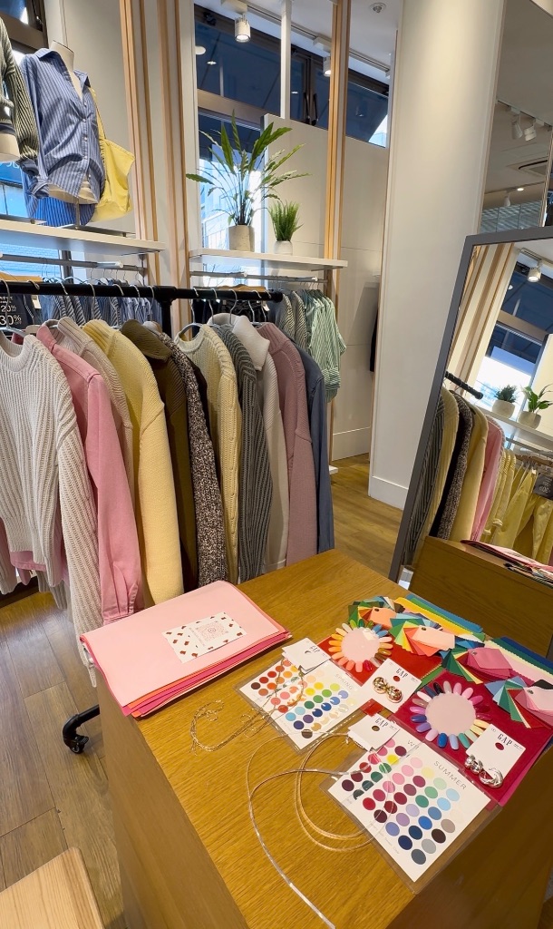 VMDパーソナルカラー診断とショッピング同行